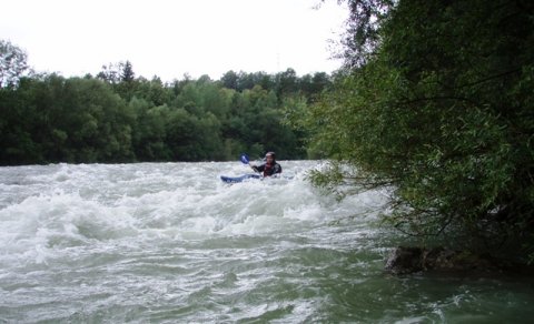 Sava dolinka for kayak: percorso