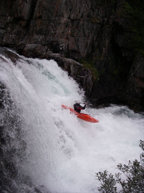 Norvegia: fiume Grovu