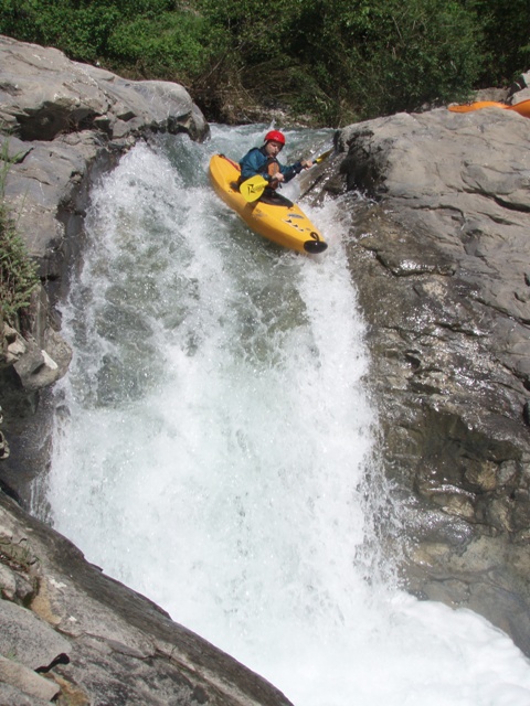 Alberto al salto iniziale